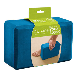Gaiam Yogablok Teal Blå