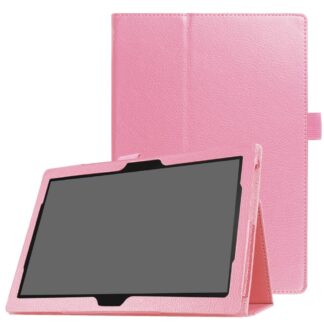 Lenovo Tab 4 10 Plus / Tab 4 10 - Læder cover / etui - Pink