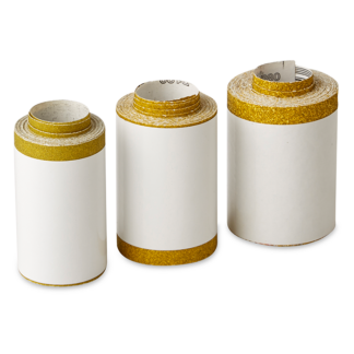 Sandpapir på rulle - 3 stk pakke ( P80, P120 & P180)
