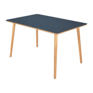 Spisebord med linoleum - Model Boden - Blå/smokey blue
