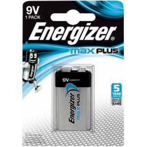 Energizer Max Plus 9V DP20 - Batteri