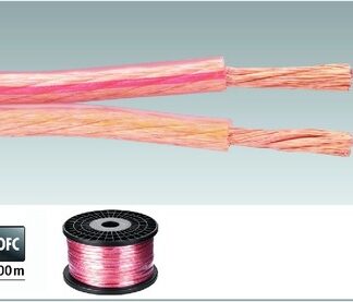Højtaler kabel 100m 2 x 2,5mm2 Kobber