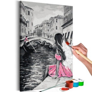 ARTGEIST DIY lærred maleri - Venice, Venidig motiv 60x40