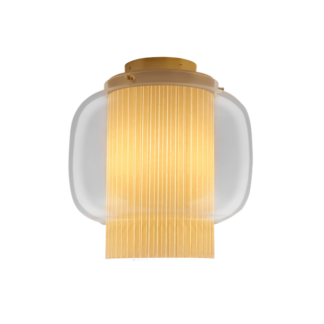 Parachilna Manila C GR Loftlampe Messing/Transparent