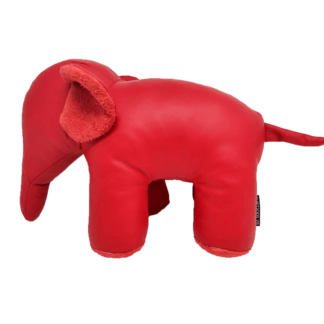 By Fogstrup Læder elefant - medium - rød