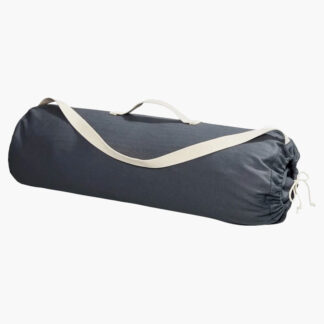 Yoga taske i økologisk bomuld, BY 90 cm (Mørkegrå)