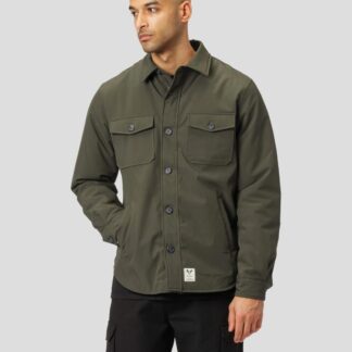 Fat Moose Clyde Tech Jacket (Army Green, L)
