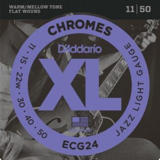 Daddario ECG24 Guitarstrenge (Jazz Light 11-50)
