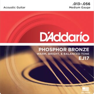 Daddario EJ17 Phosphor Bronze Guitarstrenge (Medium 13-56)