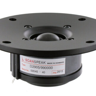 Scan-Speak Revelator 28mm Dome D2905/990000 (sæt med 2stk)