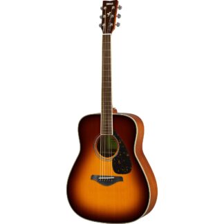 Yamaha FG820 BLII Western Guitar (Brown Sunburst)