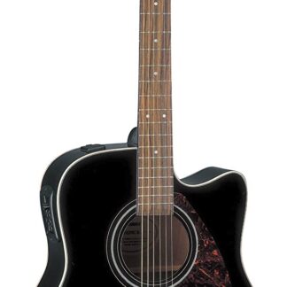 Yamaha FX370C Elektronisk Akustisk Guitar (Sort)