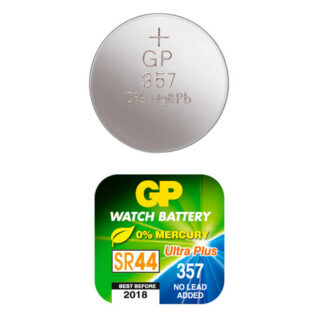 GP 357 / GP 303 A1 - SR44W - 1,55 V Silver Oxide batteri