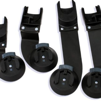 Lukkes forkert varenummer - Indie Twin Car Seat Adapters for Maxi Cosi, Cybex, Nuna & Clek (SET)