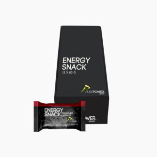 PurePower Energy Snack - Tranebær - 12 x 60 gram