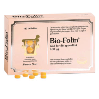 Bio-Folin 400 mcg - 180 tabletter