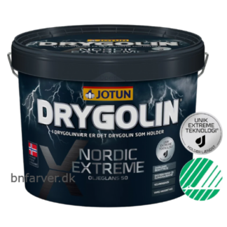Drygolin Nordic Extreme Halvblank Ral 9010 2,7 L.