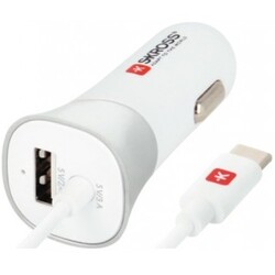 USB-biloplader med Type C -kabel (2.0)
