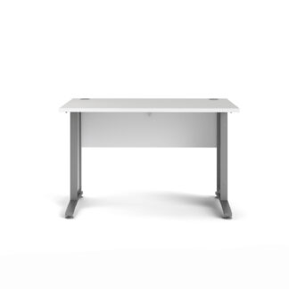 TVILUM Prima skrivebord - hvid træ, 80x120