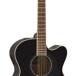 Yamaha CPX600 Western Guitar (Sort)