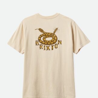 Brixton Homer S/S T-shirt (Cream, L)