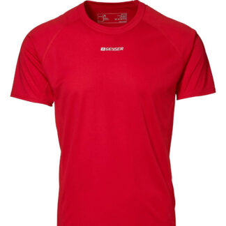 GEYSER Active T-shirt til Herre (Rød, XL)