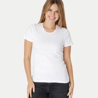 Neutral Organic - Ladies Interlock T-shirt Bottle (Hvid, XS)