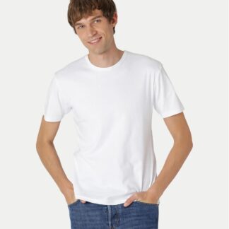 Neutral Organic - Mens Interlock T-shirt (Hvid, S)