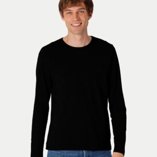 Neutral Organic - Mens Long Sleeve T-shirt (Sort, 2XL)