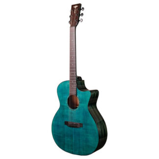 Tyma G-3E CB western-guitar blå
