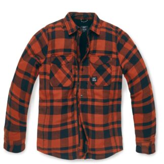 Vintage Industries Darwin Shirt Jacket (Orange, L)